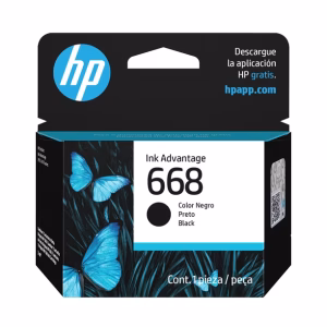 Cartucho Original HP 668 Negro 6ML