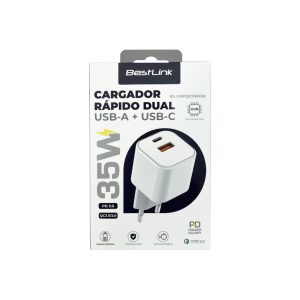 Cargador de Pared Usb Dual Utek