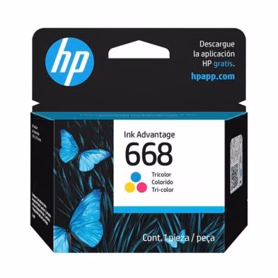 Cartucho Original HP 668 Color 6ML